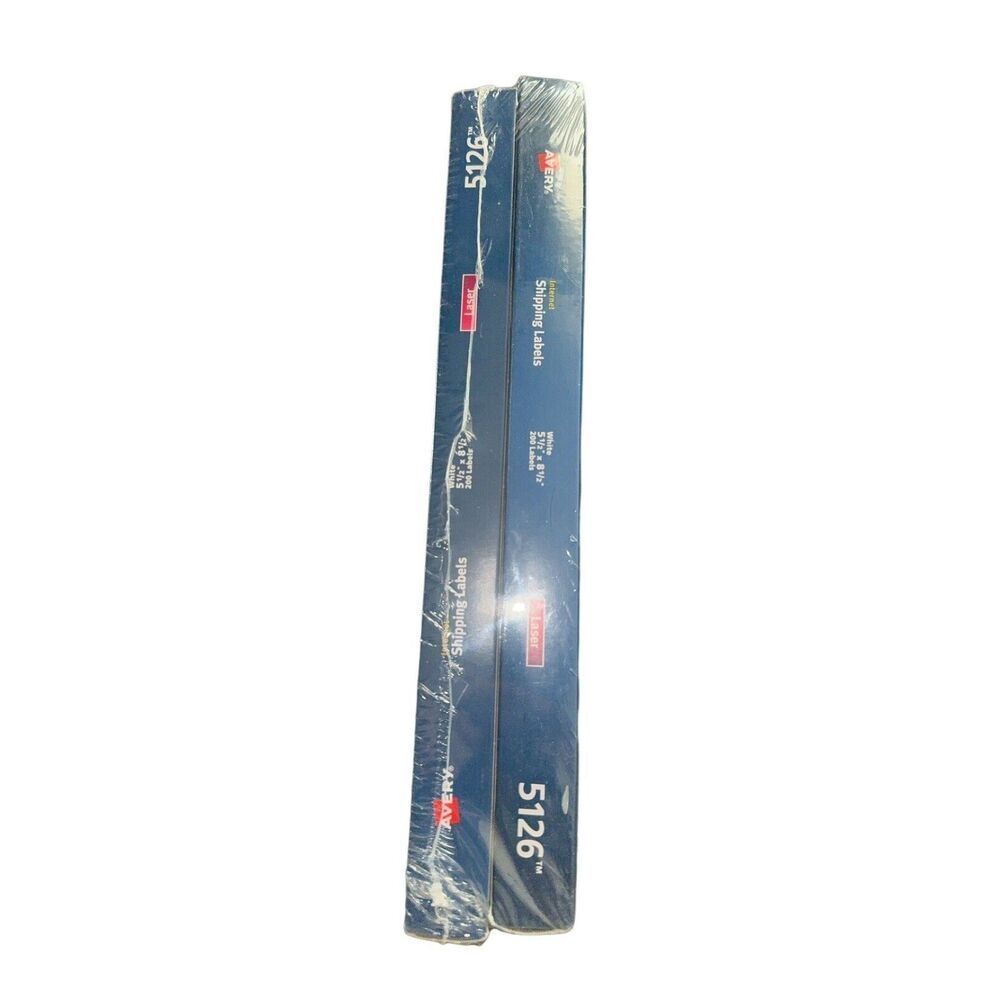 Avery 5126 Shipping Address, Half Sheet Labels, Laser Printers, 2 Packs (400) - Picture 3 of 3